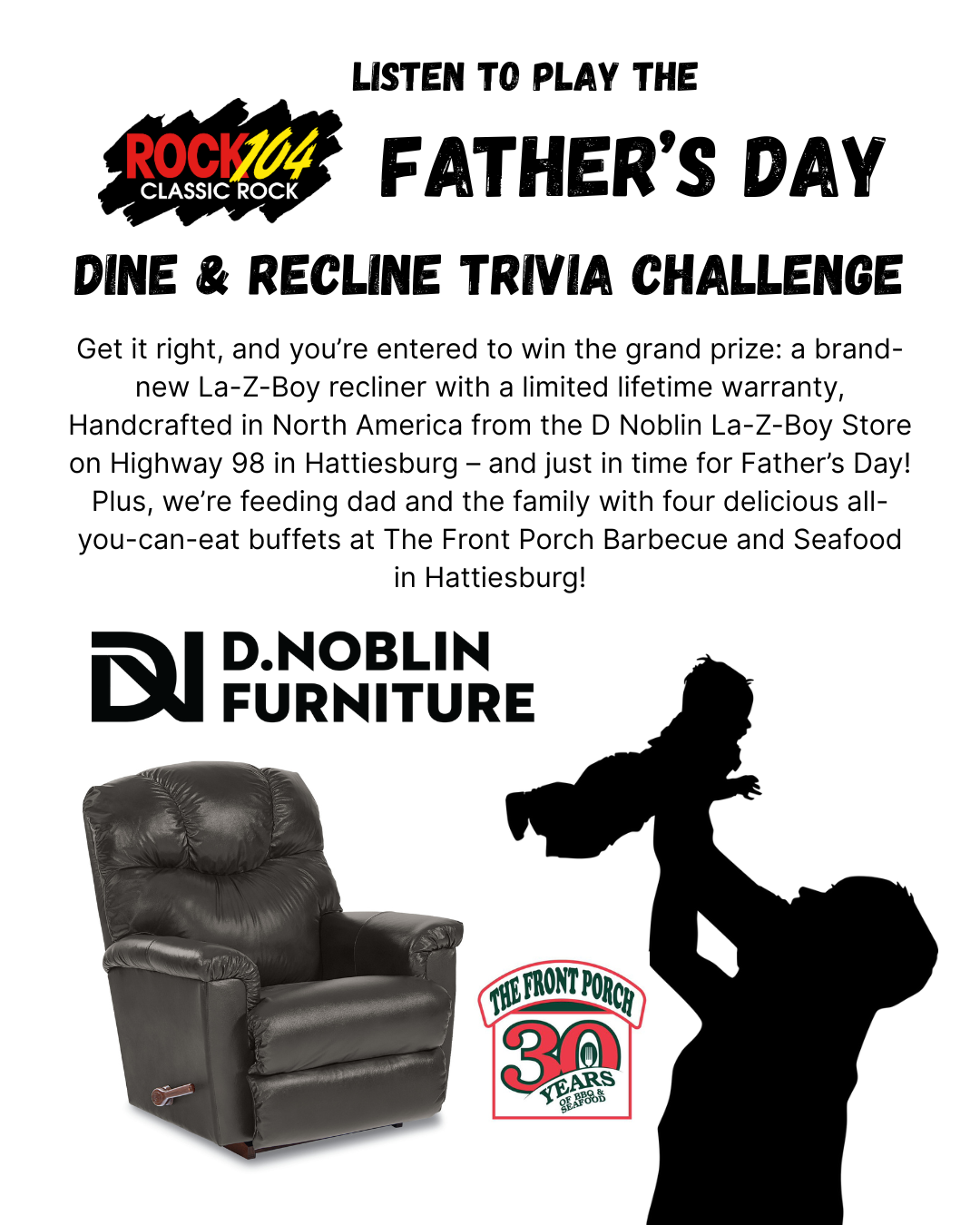 Rock 104 Dine & Recline